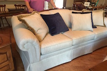 thre seater custom sofa