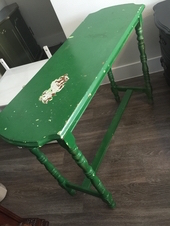 table before refinish